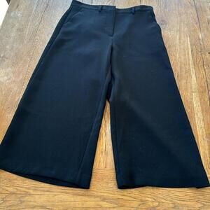 BCBG Wide Leg Black Dress Pant size 4